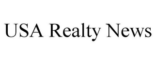 USA REALTY NEWS