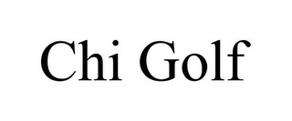 CHI GOLF