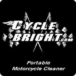 CYCLE BRIGHT.COM PORTABLE MOTORCYCLE CLEANER