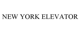 NEW YORK ELEVATOR