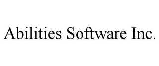 ABILITIES SOFTWARE INC.