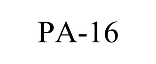 PA-16