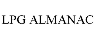 LPG ALMANAC