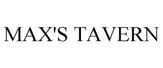 MAX'S TAVERN