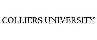 COLLIERS UNIVERSITY