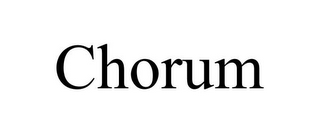 CHORUM