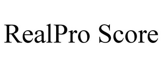 REALPRO SCORE