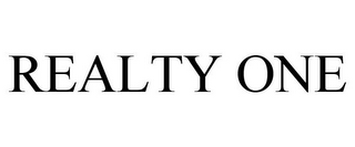 REALTY ONE