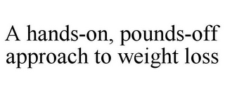 A HANDS-ON, POUNDS-OFF APPROACH TO WEIGHT LOSS