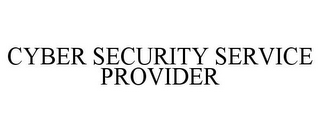 CYBER SECURITY SERVICE PROVIDER