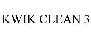 KWIK CLEAN 3