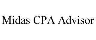 MIDAS CPA ADVISOR