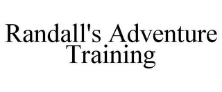 RANDALL'S ADVENTURE TRAINING