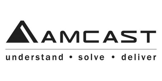 AMCAST UNDERSTAND · SOLVE · DELIVER