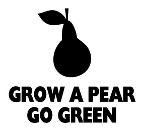 GROW A PEAR GO GREEN