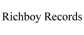 RICHBOY RECORDS