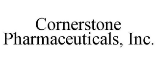 CORNERSTONE PHARMACEUTICALS, INC.