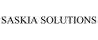 SASKIA SOLUTIONS