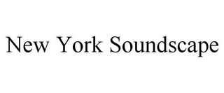 NEW YORK SOUNDSCAPE