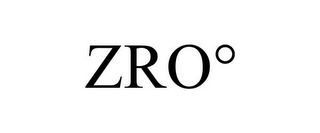 ZRO°