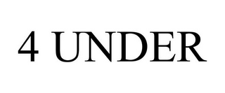 4 UNDER