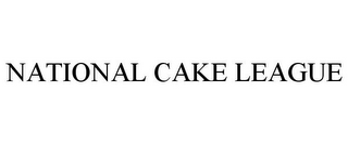 NATIONAL CAKE LEAGUE