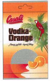 CASALI VODKA-ORANGE FLÜSSIG-GEFÜLLT - LIQUID FILLING