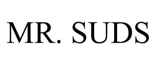 MR. SUDS