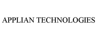 APPLIAN TECHNOLOGIES