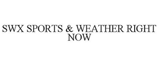 SWX SPORTS & WEATHER RIGHT NOW