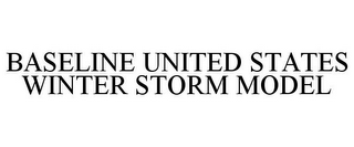 BASELINE UNITED STATES WINTER STORM MODEL