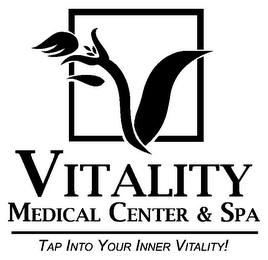 VITALITY MEDICAL CENTER & SPA TAP INTO YOUR INNER VITALITY!