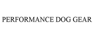 PERFORMANCE DOG GEAR