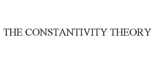 THE CONSTANTIVITY THEORY