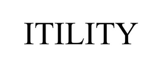 ITILITY