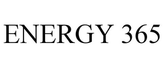 ENERGY 365