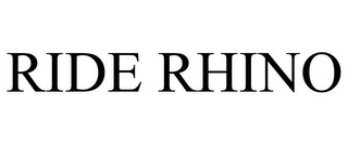 RIDE RHINO