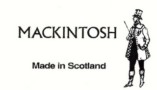 MACKINTOSH MADE IN SCOTLAND