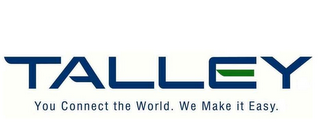 TALLEY YOU CONNECT THE WORLD. WE MAKE IT EASY.