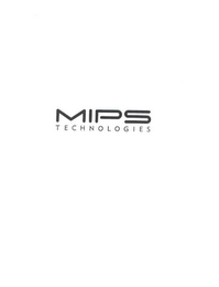 MIPS TECHNOLOGIES