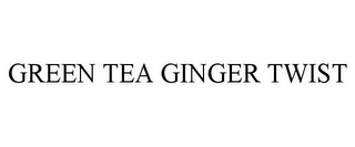 GREEN TEA GINGER TWIST