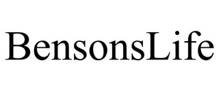 BENSONSLIFE