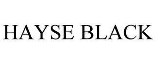 HAYSE BLACK