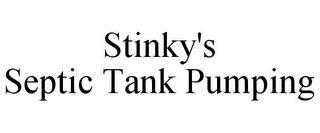 STINKY'S SEPTIC TANK PUMPING