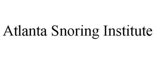 ATLANTA SNORING INSTITUTE