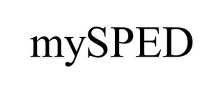 MYSPED