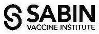 S SABIN VACCINE INSTITUTE