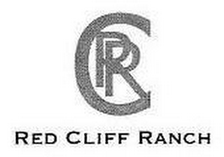 RCR RED CLIFF RANCH