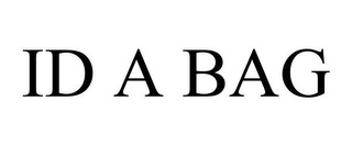 ID A BAG