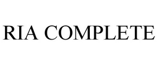 RIA COMPLETE